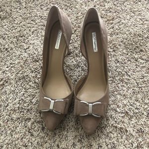 BCBGENERATION Taupe Suede Pumps - Size 12